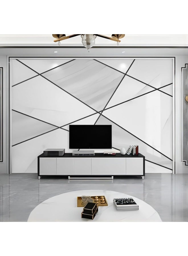 Matte Black Peel and Stick Wall & Molding Trim, Flexible DIY Strip for Mirror, Floor, Cabinet, Ceiling, Tile Edge (16.4 ft x 0.4 inch) - Image 3